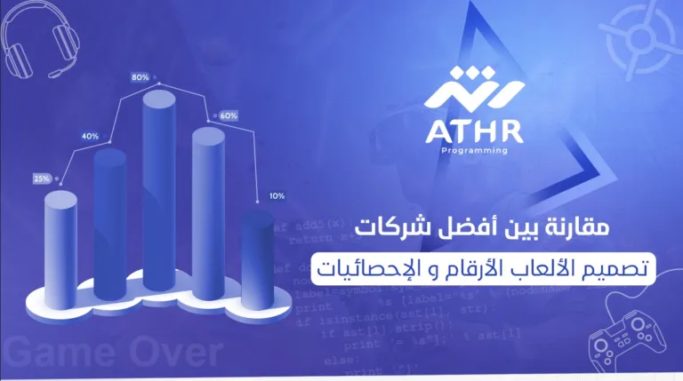 مقارنة بين أفضل شركات تصميم الألعاب: الأرقام والإحصائيات